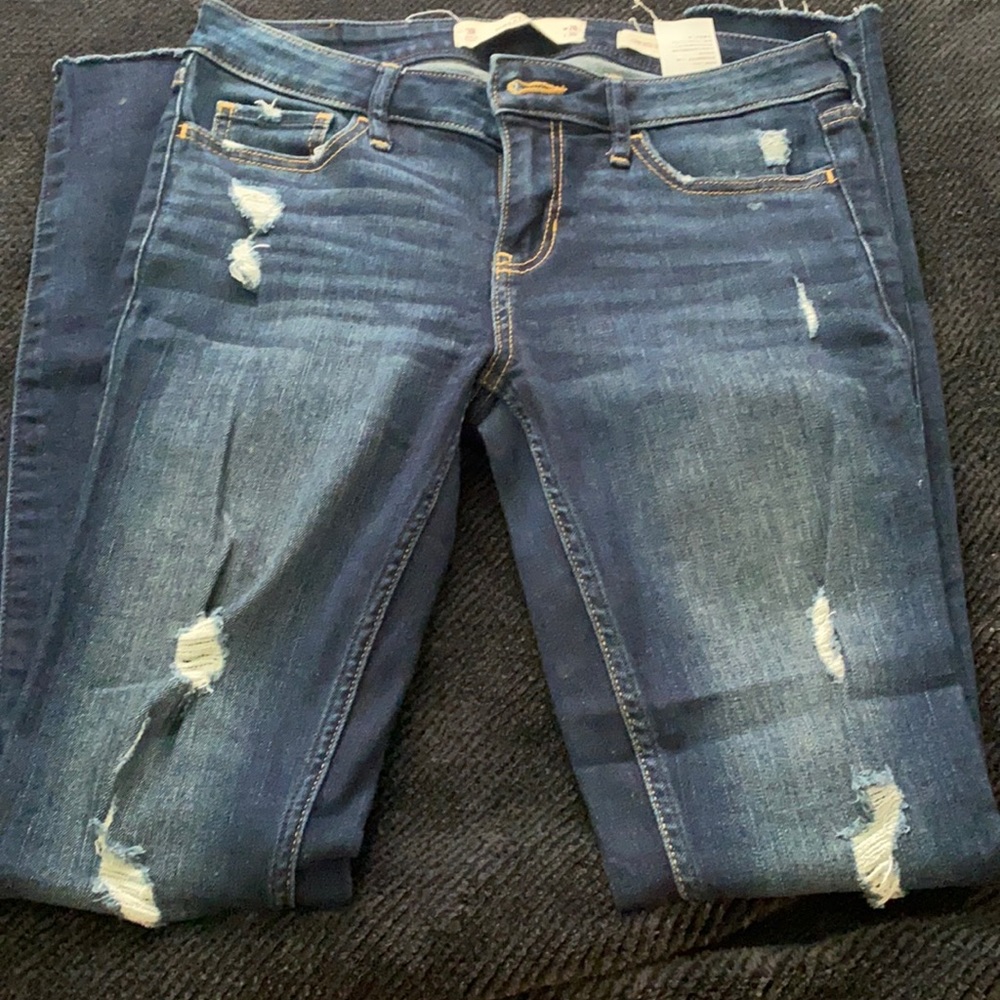Low Rise Super Skinny Jeans
